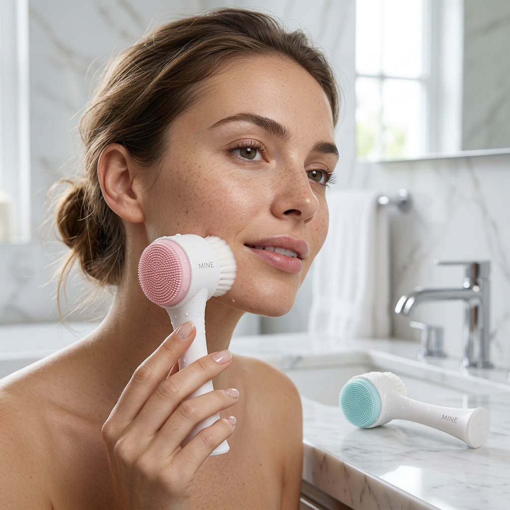 Brosse Nettoyante Visage en Silicone