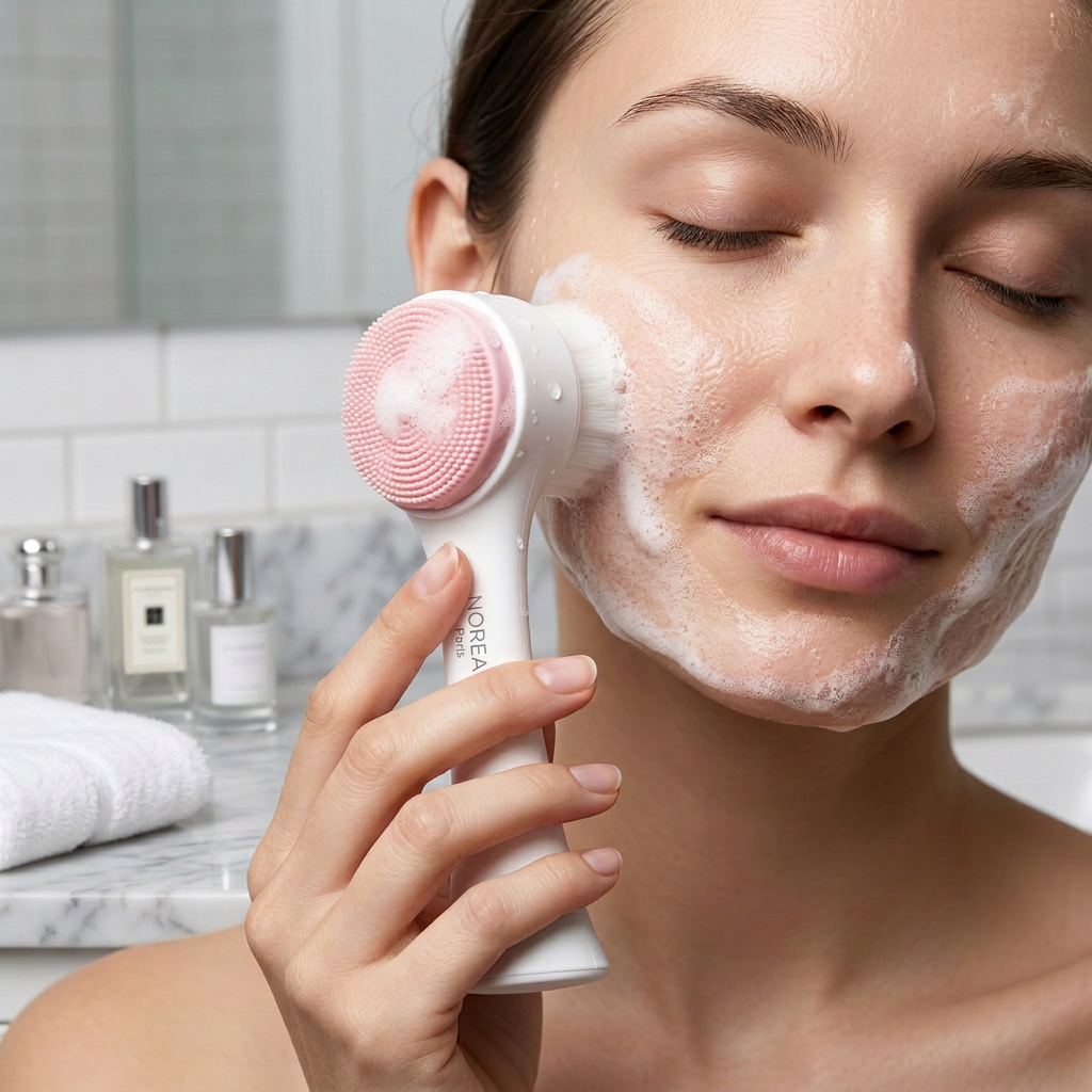 Brosse Nettoyante Visage en Silicone